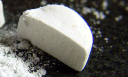 tablet white powder