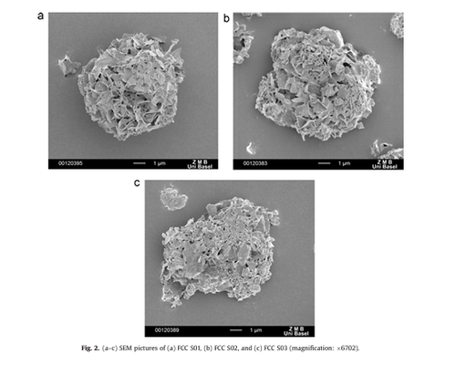 Characterization of functionalized calcium carbonate as a new pharmaceutical excipient