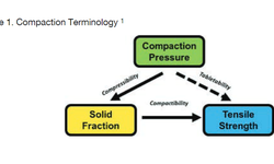 Compression profiles of a directly compressible starch using compaction simulation and high-speed tablet press