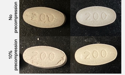 Effect of Die Taper and Precompression on Air Entrapment during Tablet Compression