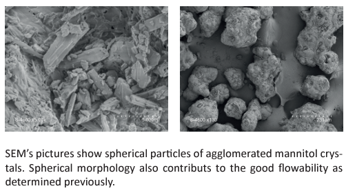 Impact of the lubricant mixing time on the compactibility and disintegration time for mannitol compacts