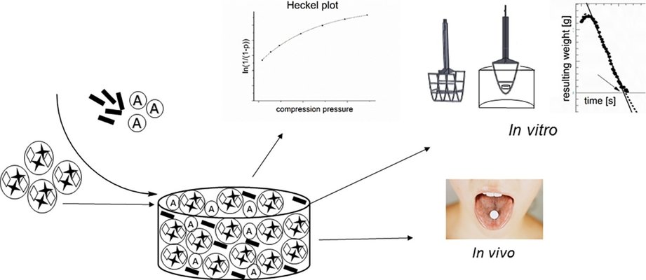 In vitro characterization and mouthfeel study of functionalized calcium carbonate in orally disintegrating tablets