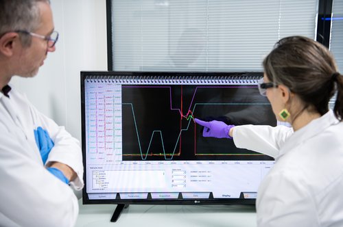 screen analyse data two people