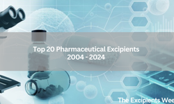 top 20 pharma excipients 2004 - 2024