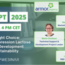 webinar - the right choice direct compression lactose