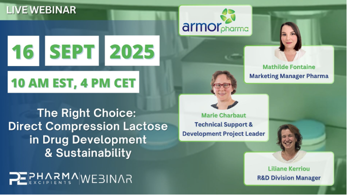 webinar - the right choice direct compression lactose